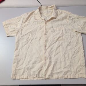 Buck Mason Cream Casual Button Down Shirt